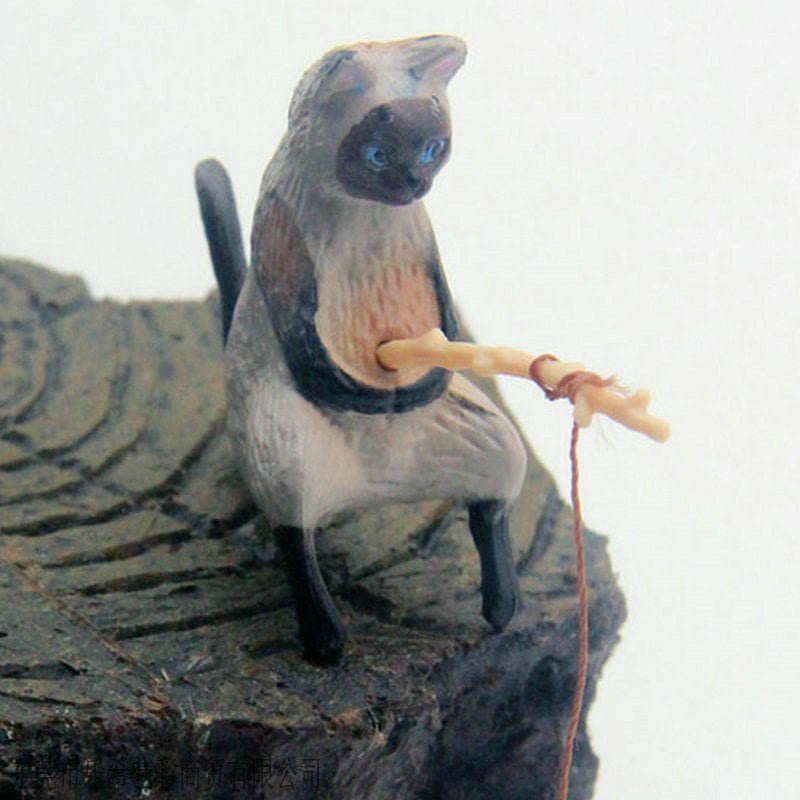 Mini Myskatter – Söta Små Katter till Ditt Skrivbord