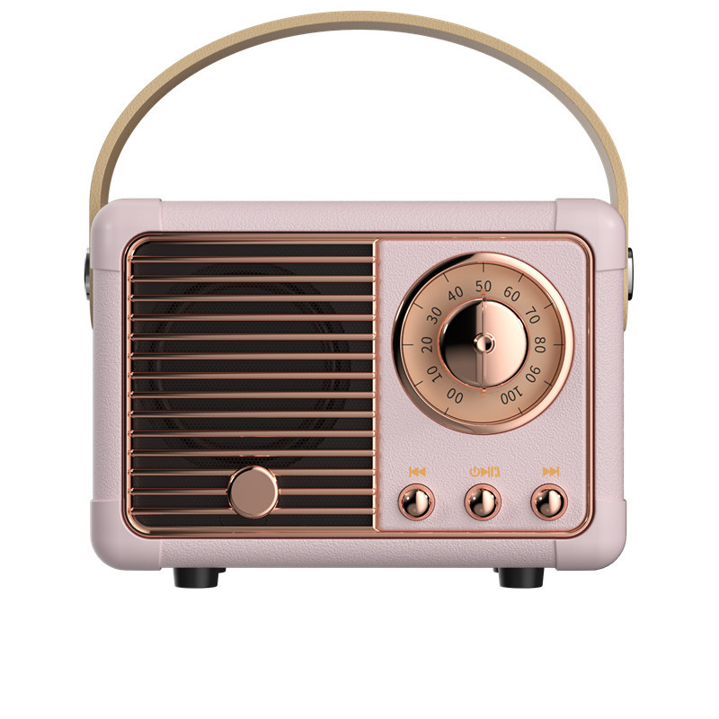 LjudBox™ – Kompakt Retro Högtalare