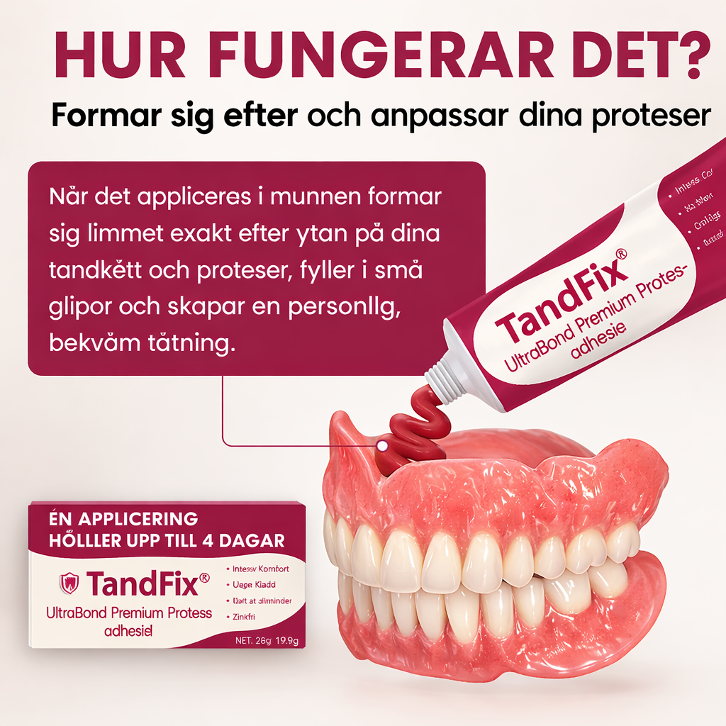 TandFix™ – Sikker protesehold i op til 4 dage