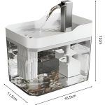 AquaTassar™ – Vattenfontän för Husdjur med Friskt, Rinnande Vatten