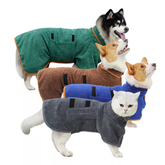 VarmVov™ – Absorberande Hundbadrock
