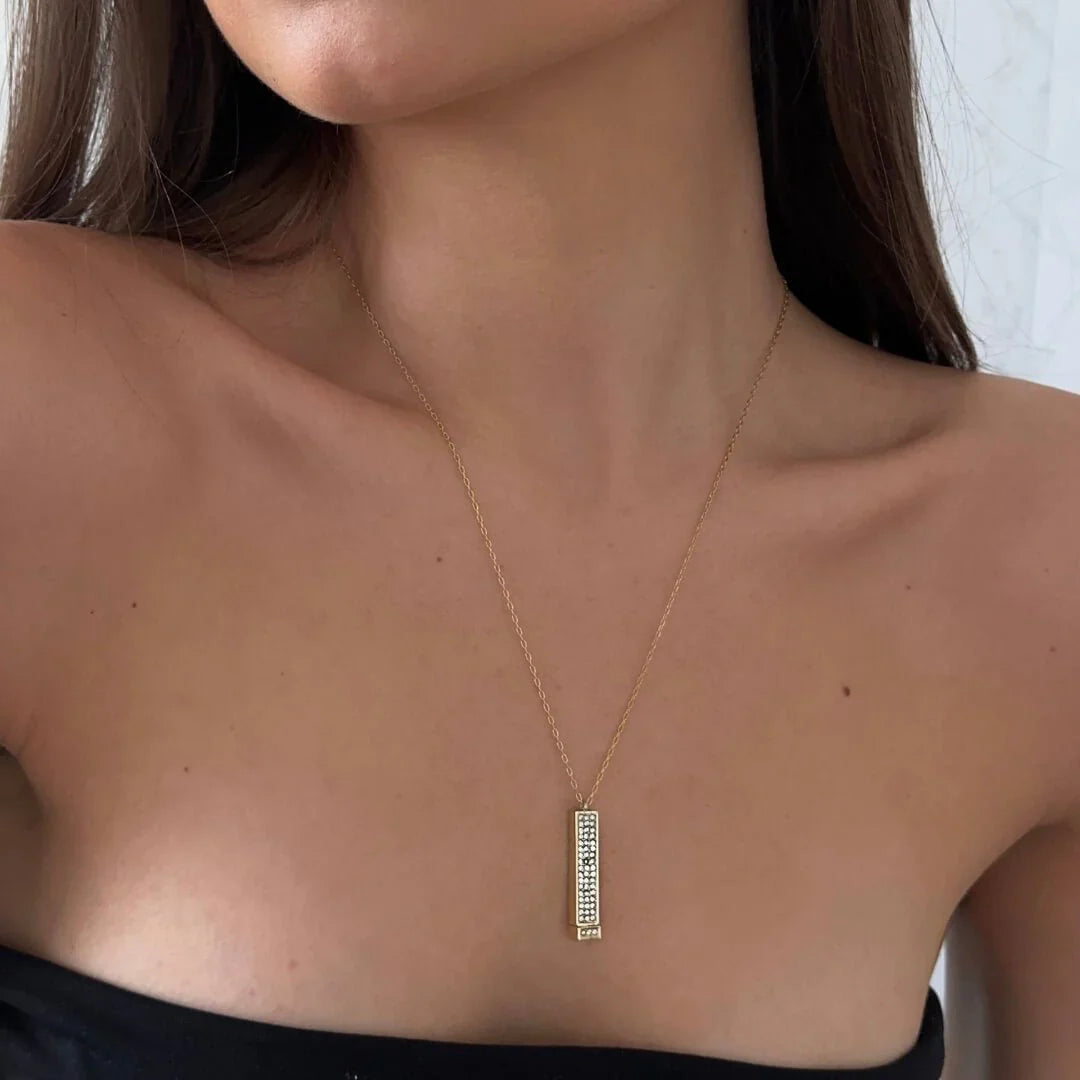 DoldKärlek™ – Halsband med Dold Budskap