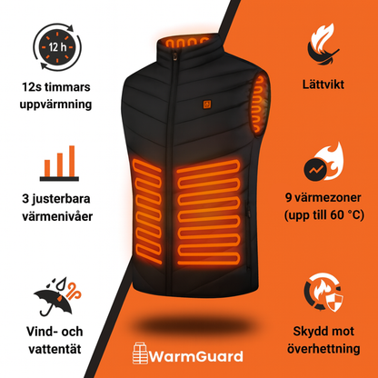 WarmGuard™ 2.0 Unisex-väst: Uppvärmd och vattentät