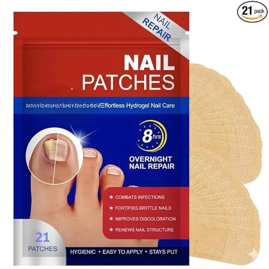 NagelFix™ – Svampdödande Nagelplåster för Friskare Naglar
