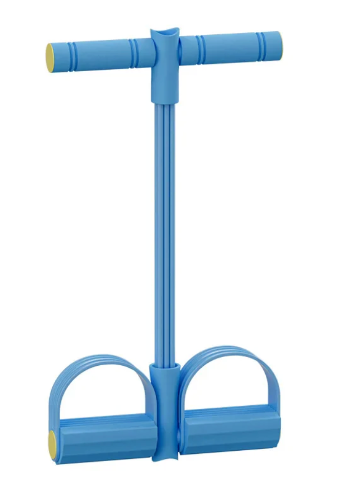 Multifunktionellt Träningsband – Motståndsband för Helkroppsträning med Fotpedal