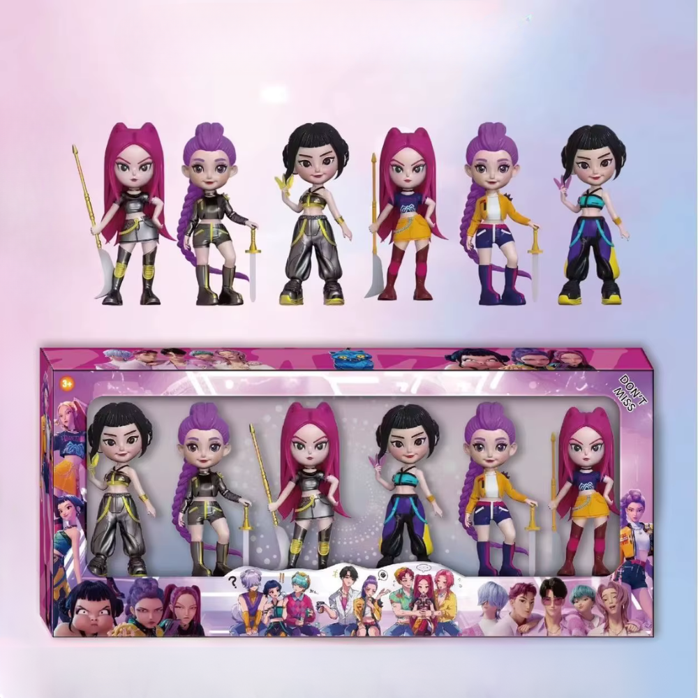 K-pop dockor – Trendig samlarbox