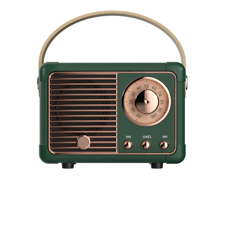 LjudBox™ – Kompakt Retro Högtalare