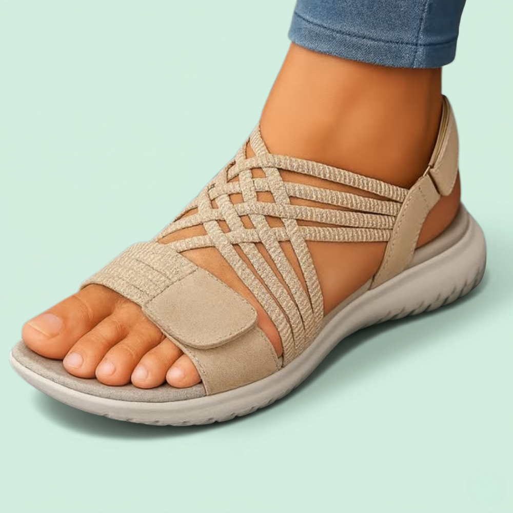 StödSandal™ – Ortopediska Komfortsandaler för Vardagsstöd & Stil
