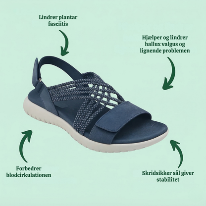StödSandal™ – Ortopediska Komfortsandaler för Vardagsstöd & Stil
