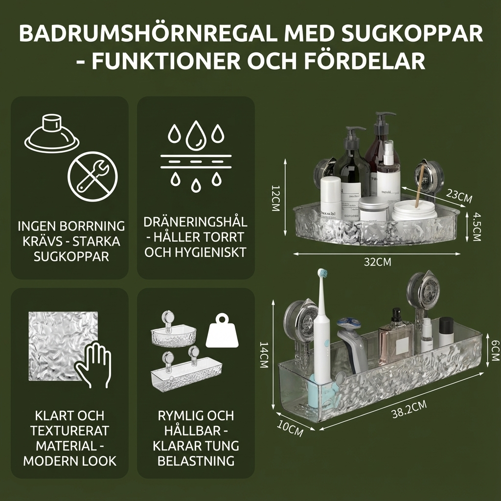 BadOrganiser™ – Platsbesparande och modern förvaringslösning