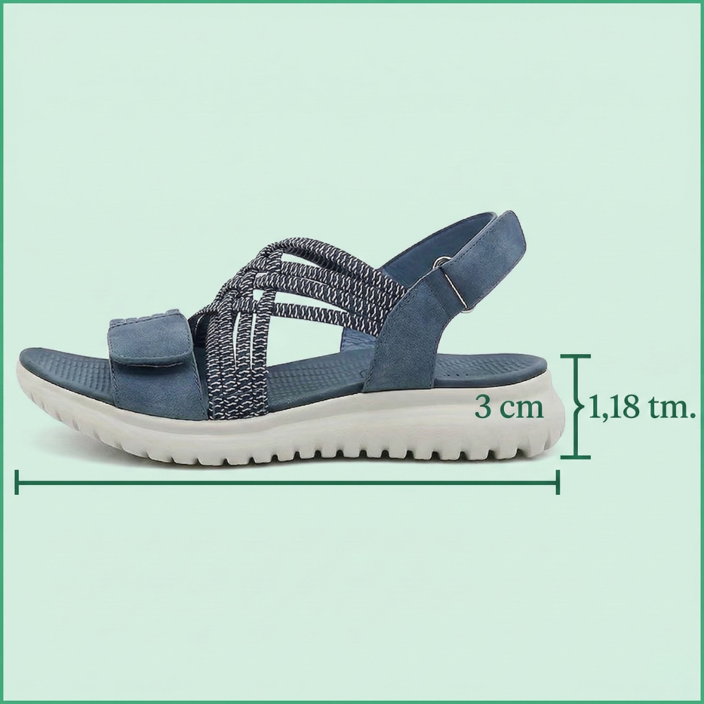 StödSandal™ – Ortopediska Komfortsandaler för Vardagsstöd & Stil