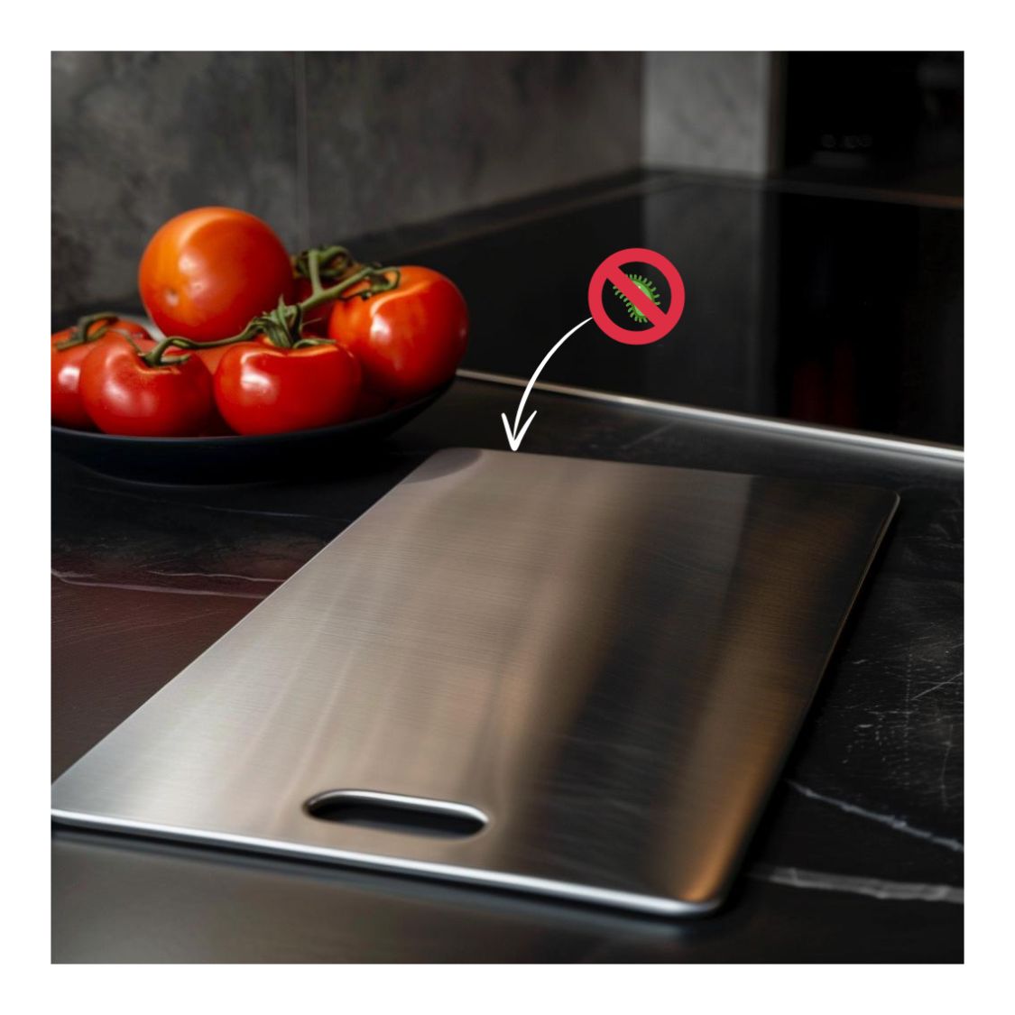 TitanChef™ - Skärbräda i 100% titan