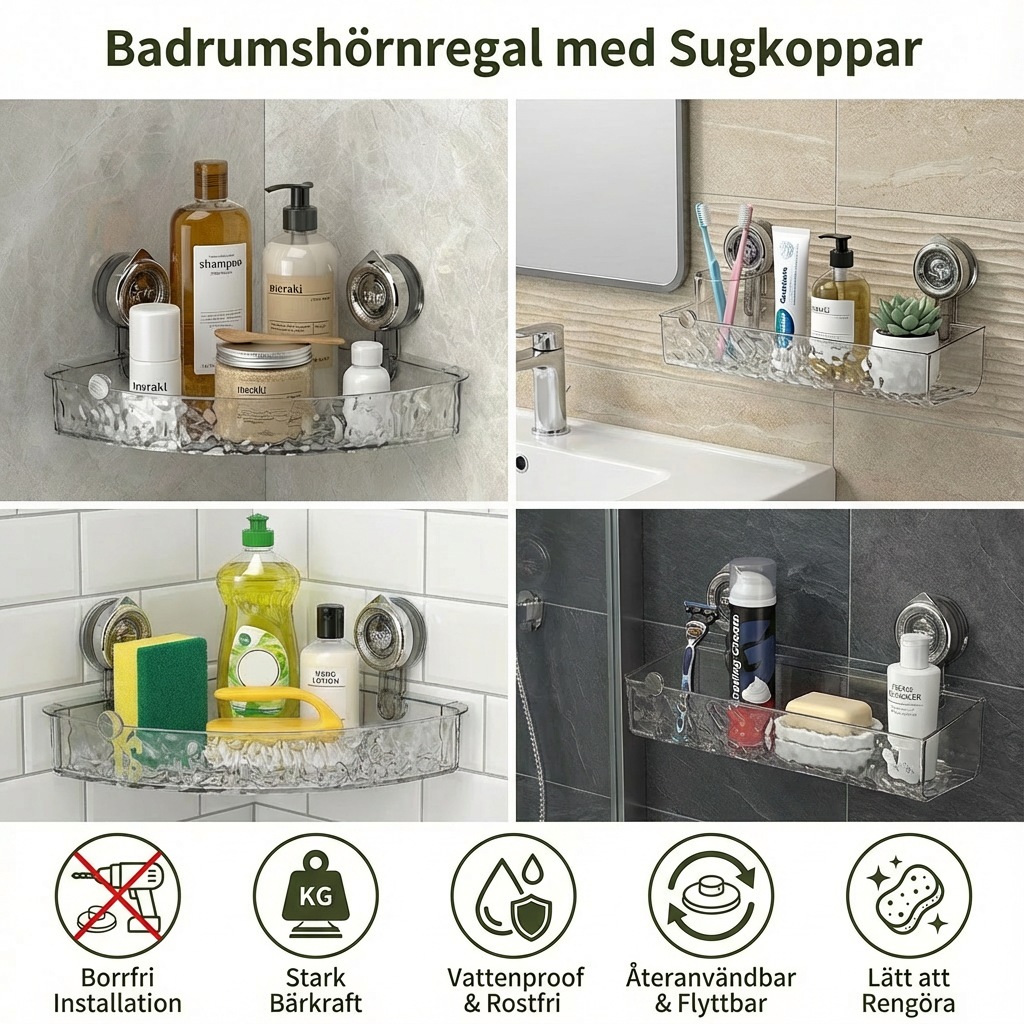 BadOrganiser™ – Platsbesparande och modern förvaringslösning