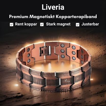 Liveria™ – Premium Magnetiskt Kopparterapiband