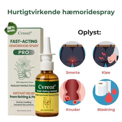 HaemoLind™ – Snabbverkande, örtbaserad spray mot hemorrojder