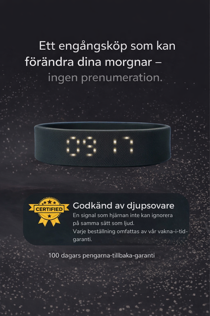VibeVäck™ – Tyst Vibrationslarm för Lugnt Uppvaknande