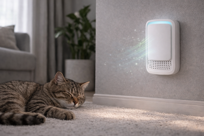 LuftRo™ – Kompakt luftjonisator för friskare luft i hemmet