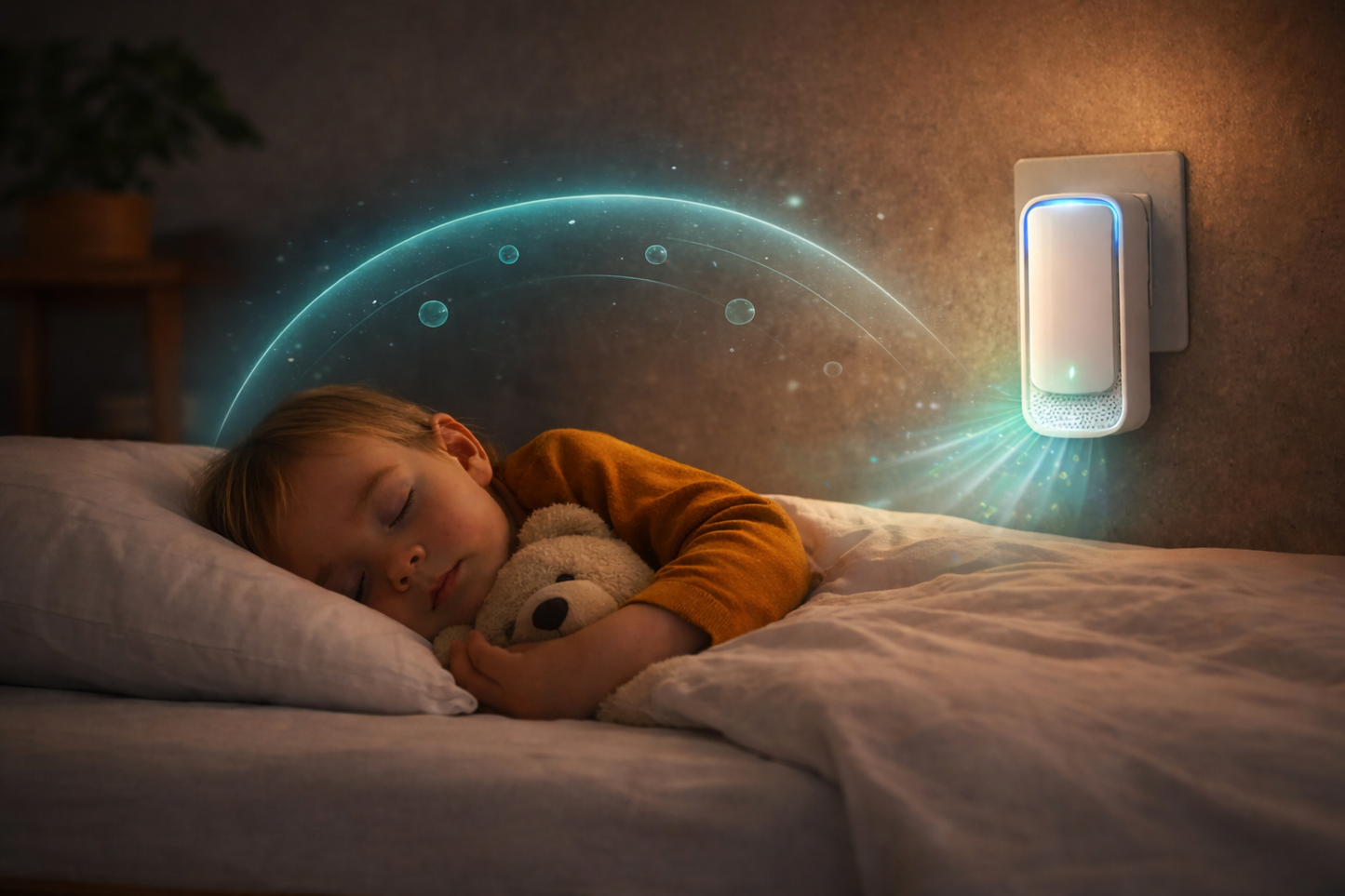 LuftRo™ – Kompakt luftjonisator för friskare luft i hemmet