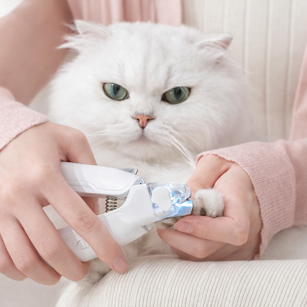 Klotrimmer med LED-ljus – Precisionstrimmer för Säker Klovård på Husdjur