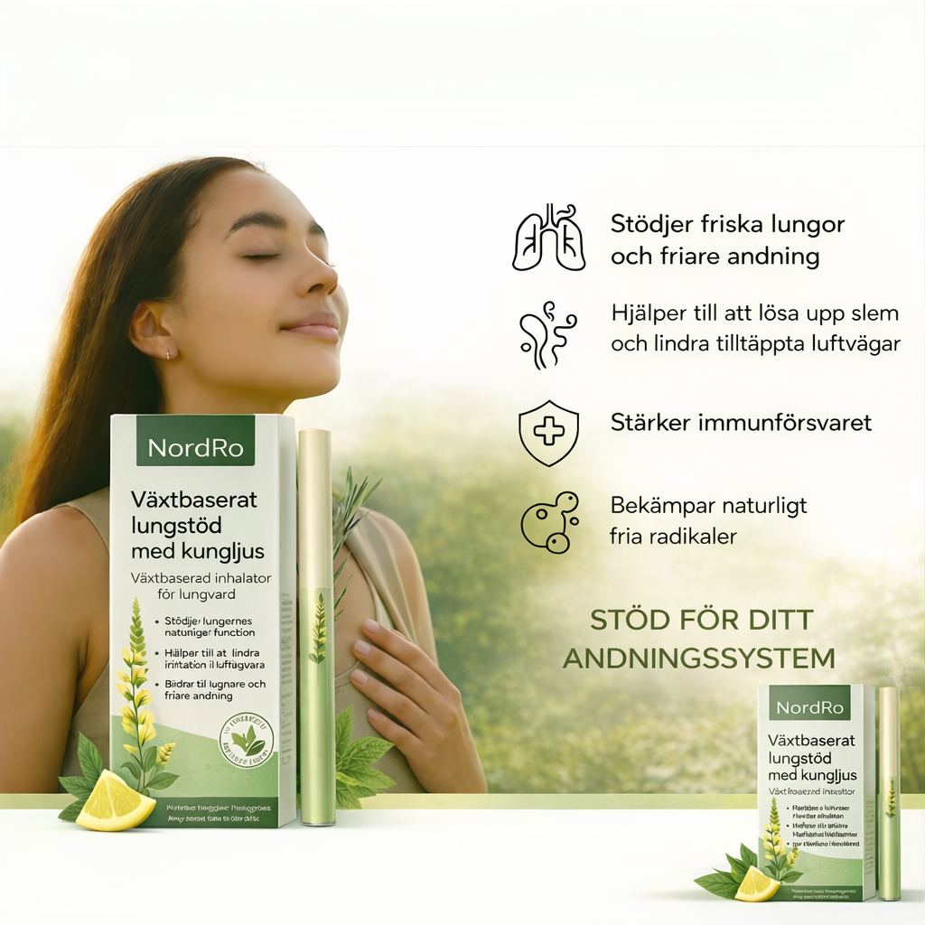 NordRo™ – Nikotinfri växtbaserad vape-inhalator