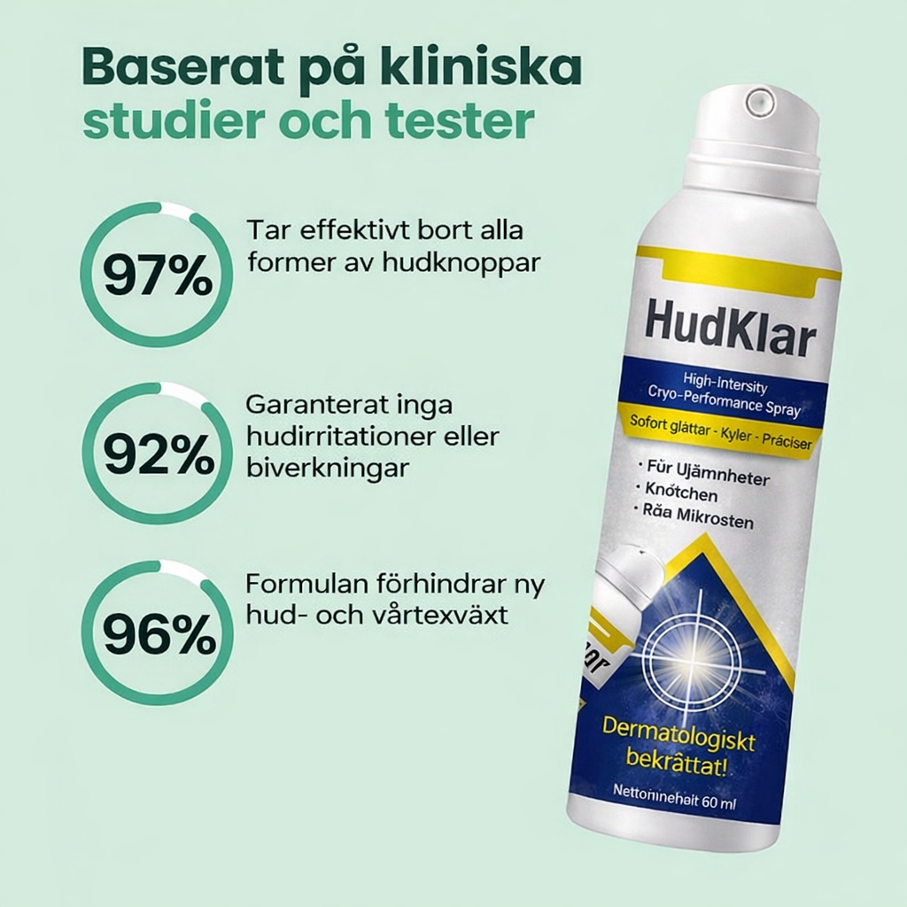 HudKlar™ ChillErase – Precisionskylande spray för slätare hud