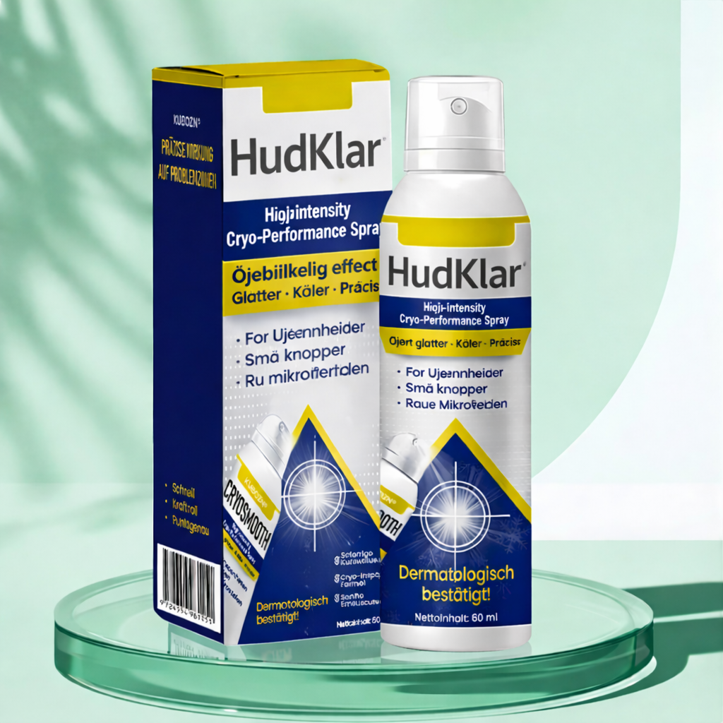 HudKlar™ ChillErase – Precisionskylande spray för slätare hud
