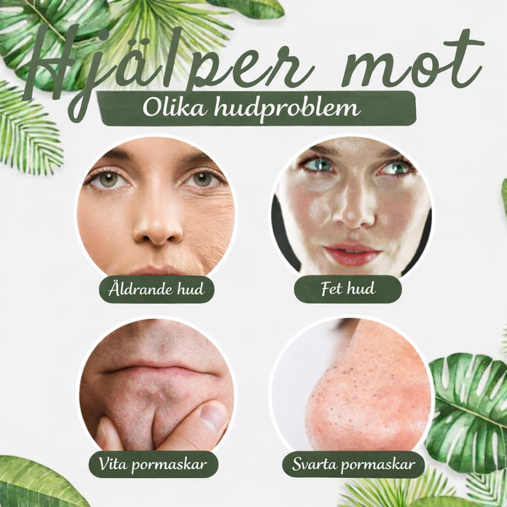 PureNord™ – Fast ansiktsrengöring med grönt te för djuprengöring av porer