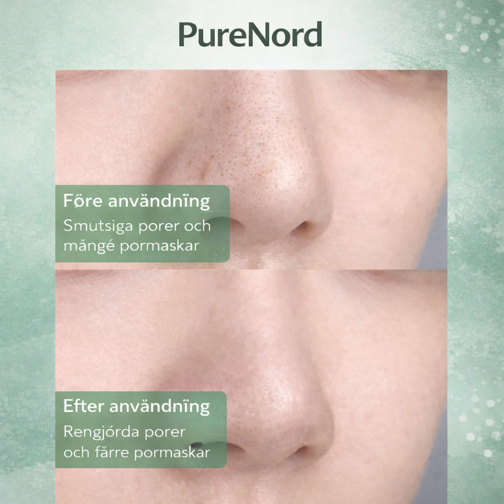 PureNord™ – Fast ansiktsrengöring med grönt te för djuprengöring av porer