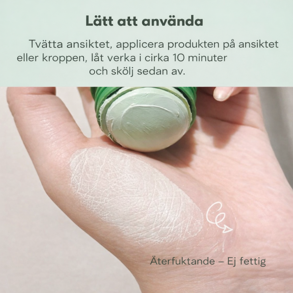 PureNord™ – Fast ansiktsrengöring med grönt te för djuprengöring av porer