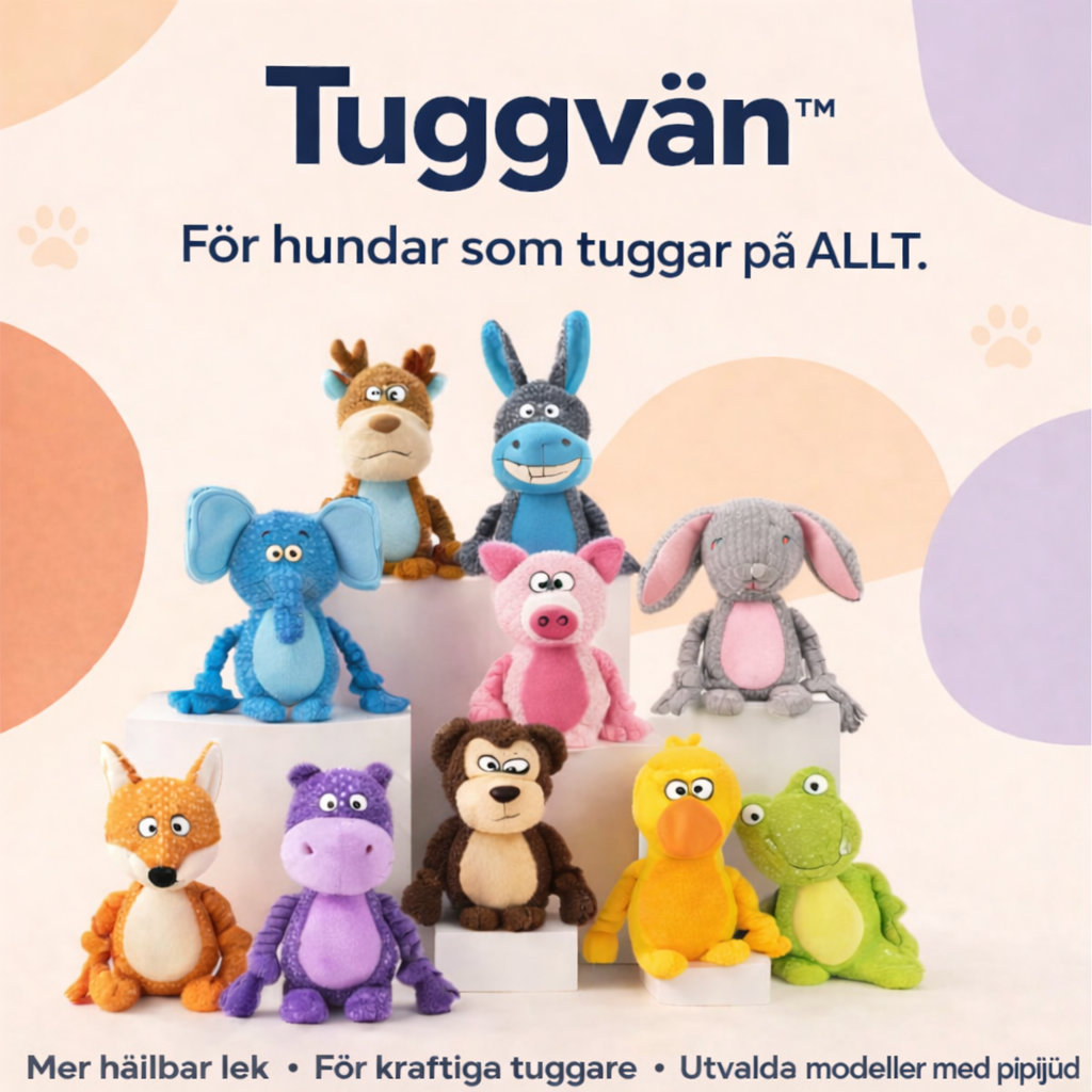Tuggvän™ – Den sötaste nallen för de starkaste tuggorna