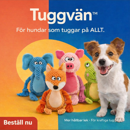 Tuggvän™ – Den sötaste nallen för de starkaste tuggorna