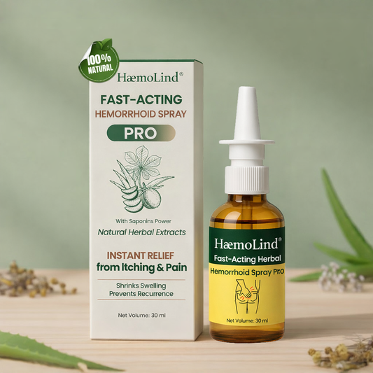 HaemoLind™ – Snabbverkande, örtbaserad spray mot hemorrojder