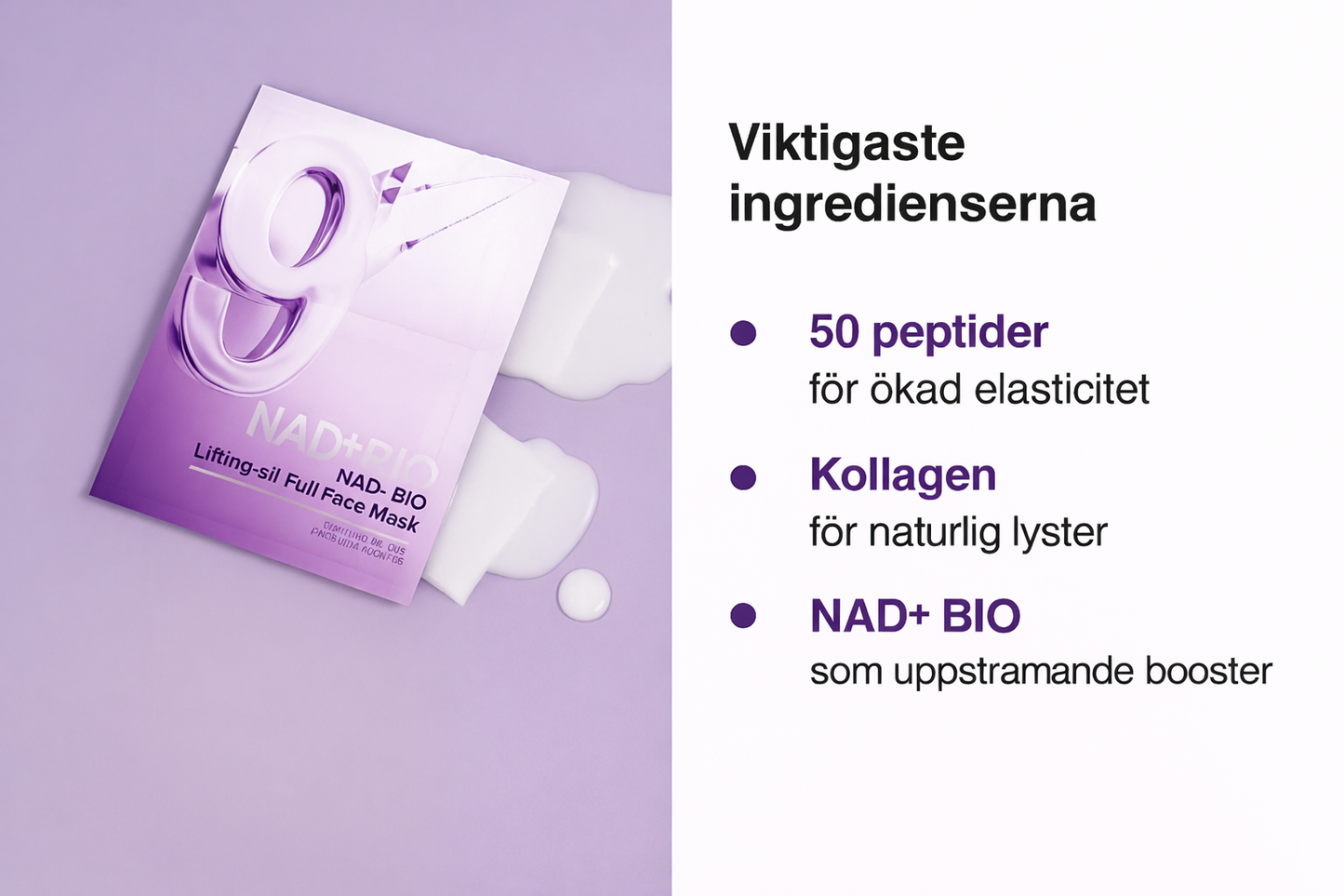 HudKlar™ –  NAD+ Lyftserum & Mask