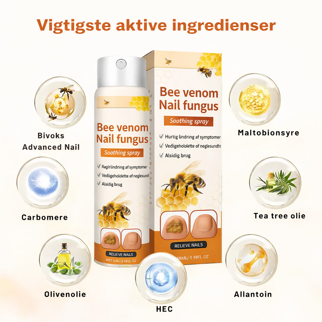KlarNagel™ – Avancerad Svampdödande Nagelvårdsspray