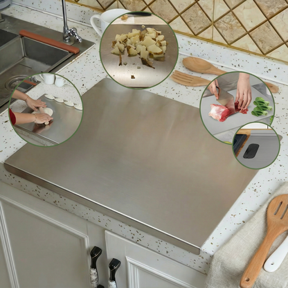 Nordstål – Hygienisk Skärbräda i Rostfritt Stål