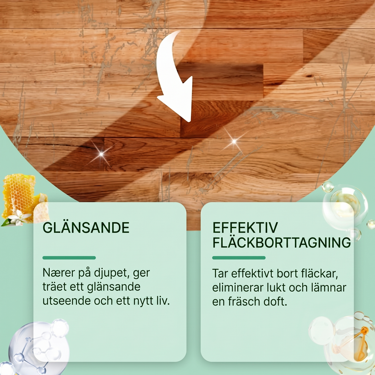 NordWax™ - Allt-i-ett bivaxspray för trävård