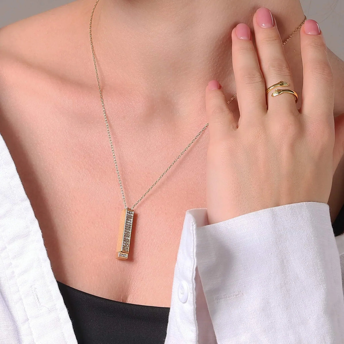 DoldKärlek™ – Halsband med Dold Budskap