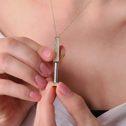DoldKärlek™ – Halsband med Dold Budskap