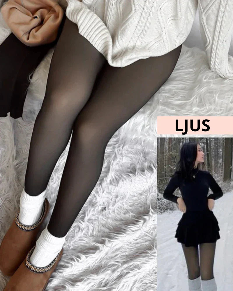 VinterHud™ – De Ultimata Fleece-fodrade Strumpbyxorna