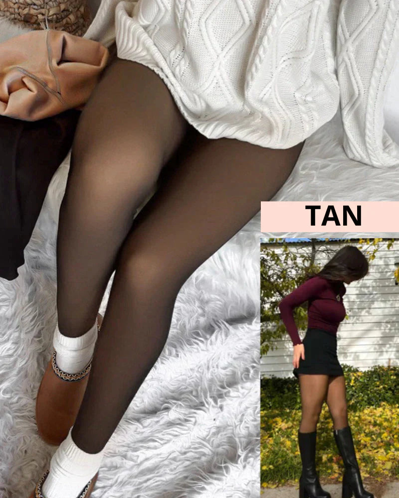 VinterHud™ – De Ultimata Fleece-fodrade Strumpbyxorna