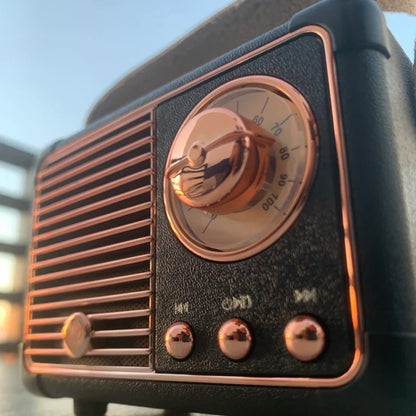 LjudBox™ – Kompakt Retro Högtalare