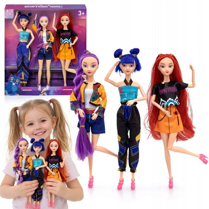 K-pop Hunter Edition leksaksdockor med musikfunktion