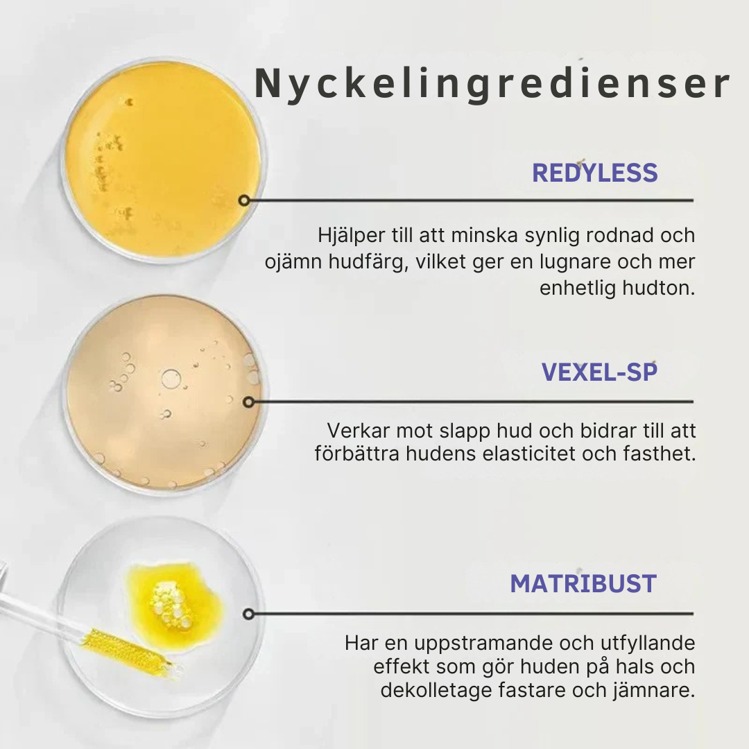 HalsLyft™ – Uppstramande Hals- & Dekolletagekräm