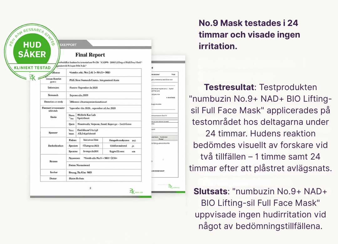 HudKlar™ –  NAD+ Lyftserum & Mask