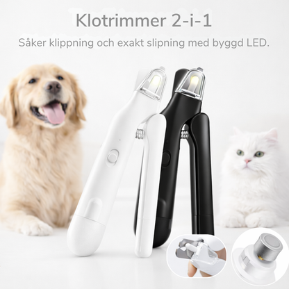 Klotrimmer med LED-ljus – Precisionstrimmer för Säker Klovård på Husdjur