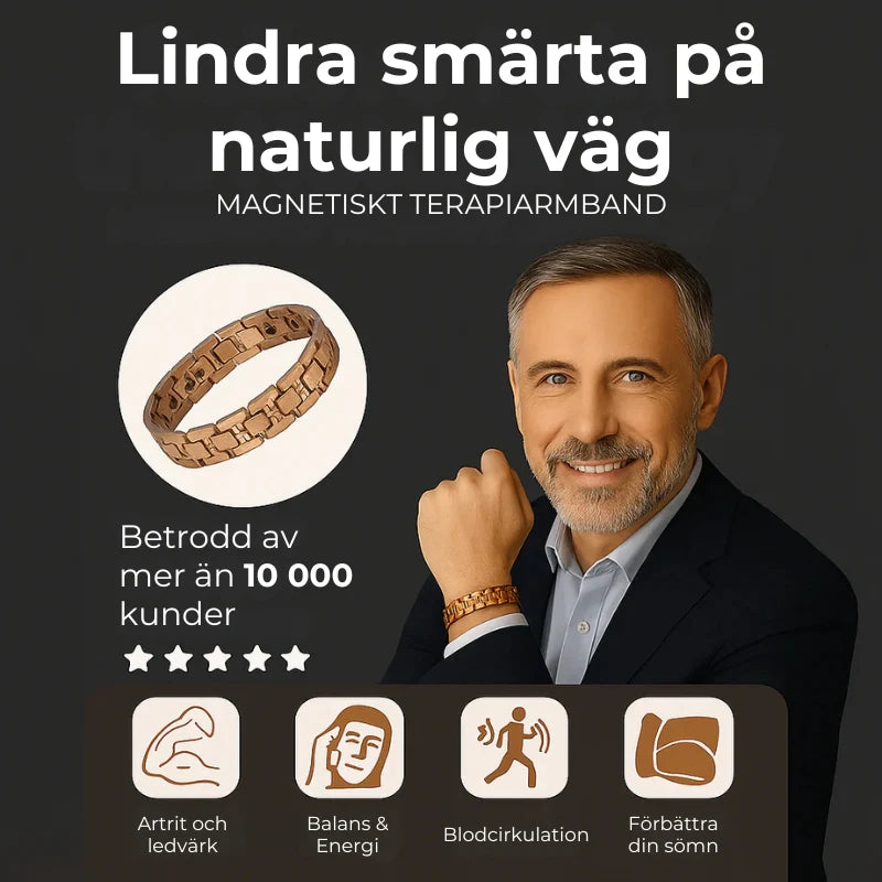 Liveria™ – Premium Magnetiskt Kopparterapiband