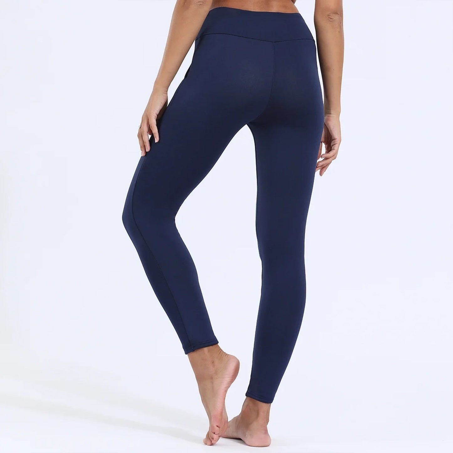 Eira – Varma fleeceleggings med hög midja