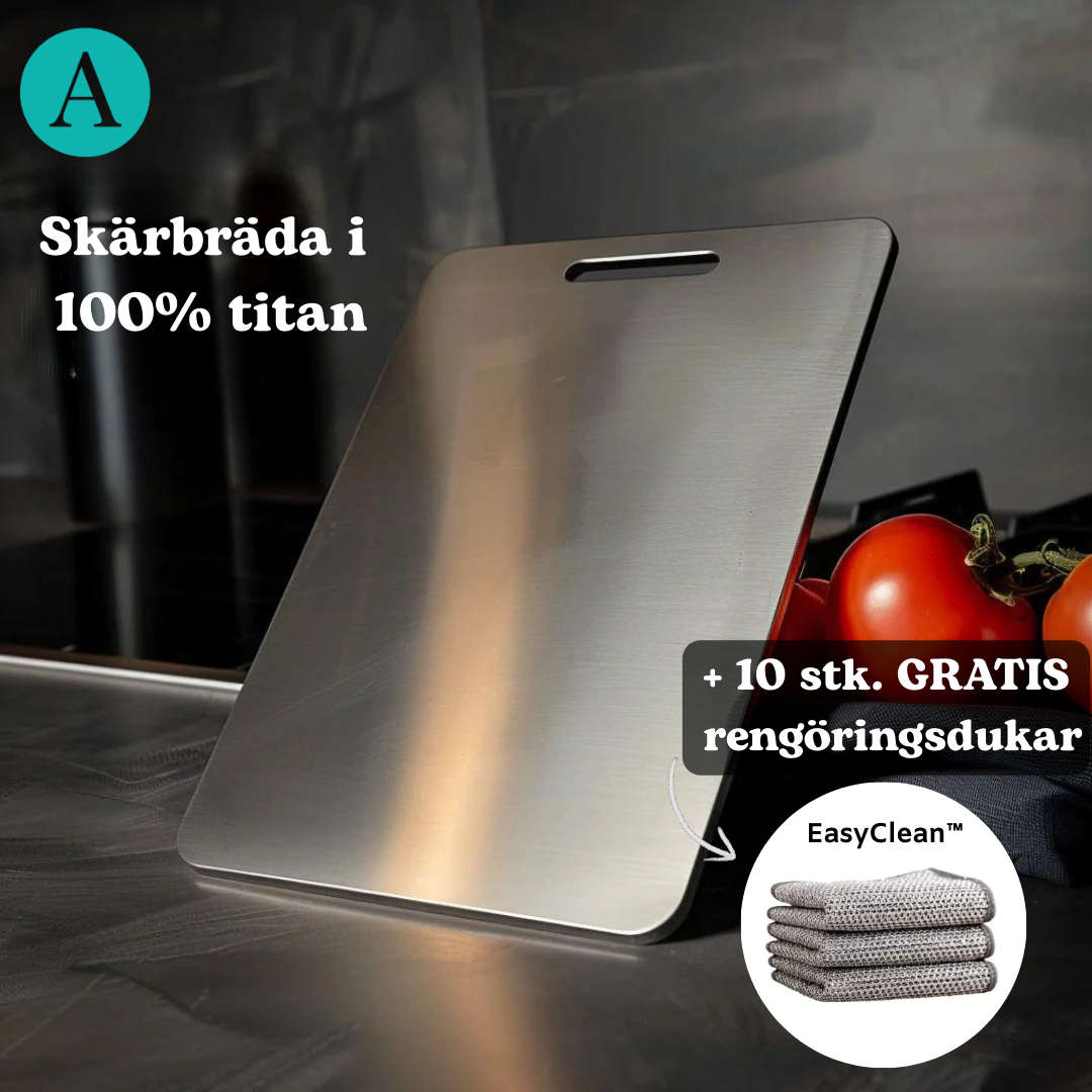TitanChef™ - Skärbräda i 100% titan
