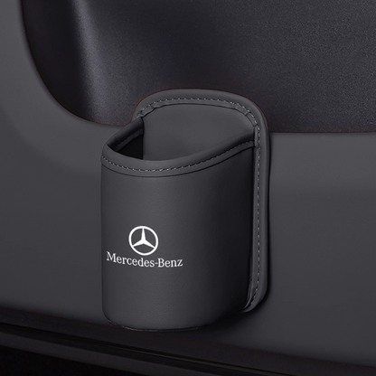 LäderHåll™ – Premium mugghållare i läder för bilen