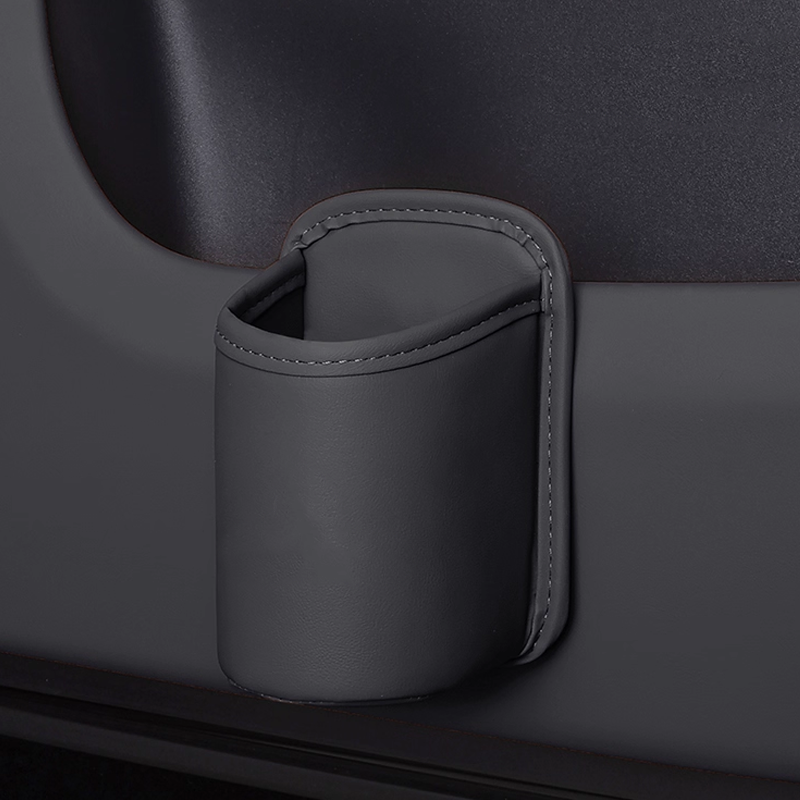 LäderHåll™ – Premium mugghållare i läder för bilen